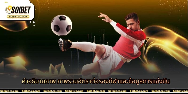 คำอธิบายภาพ ภาพรวมอัตราต่อรองกีฬาและข้อมูลการแข่งขัน