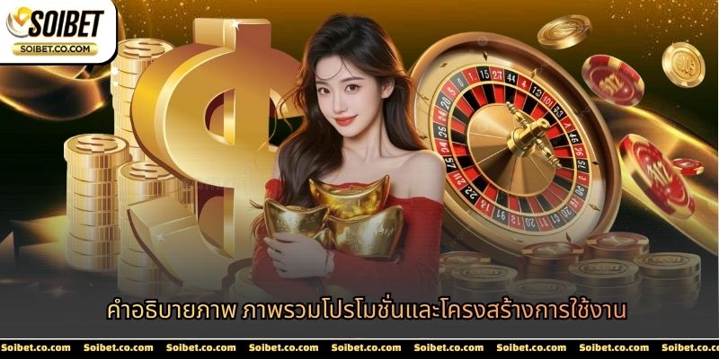 คำอธิบายภาพ ภาพรวมโปรโมชั่นและโครงสร้างการใช้งาน