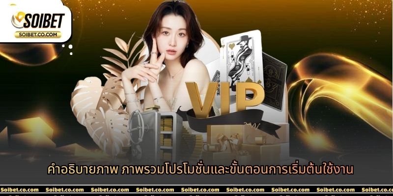 คำอธิบายภาพ ภาพรวมโปรโมชั่นและขั้นตอนการเริ่มต้นใช้งาน