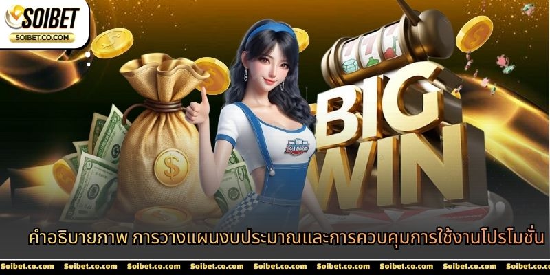 คำอธิบายภาพ การวางแผนงบประมาณและการควบคุมการใช้งานโปรโมชั่น