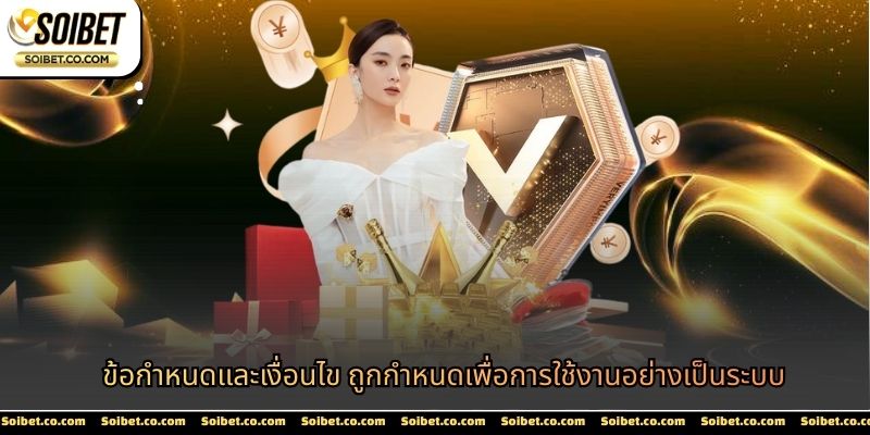 ข้อกำหนดและเงื่อนไข ถูกกำหนดเพื่อการใช้งานอย่างเป็นระบบ